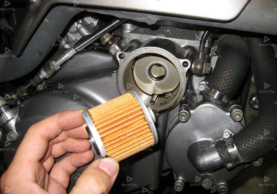 Замена масляного фильтра Ford Fiesta в Сургуте