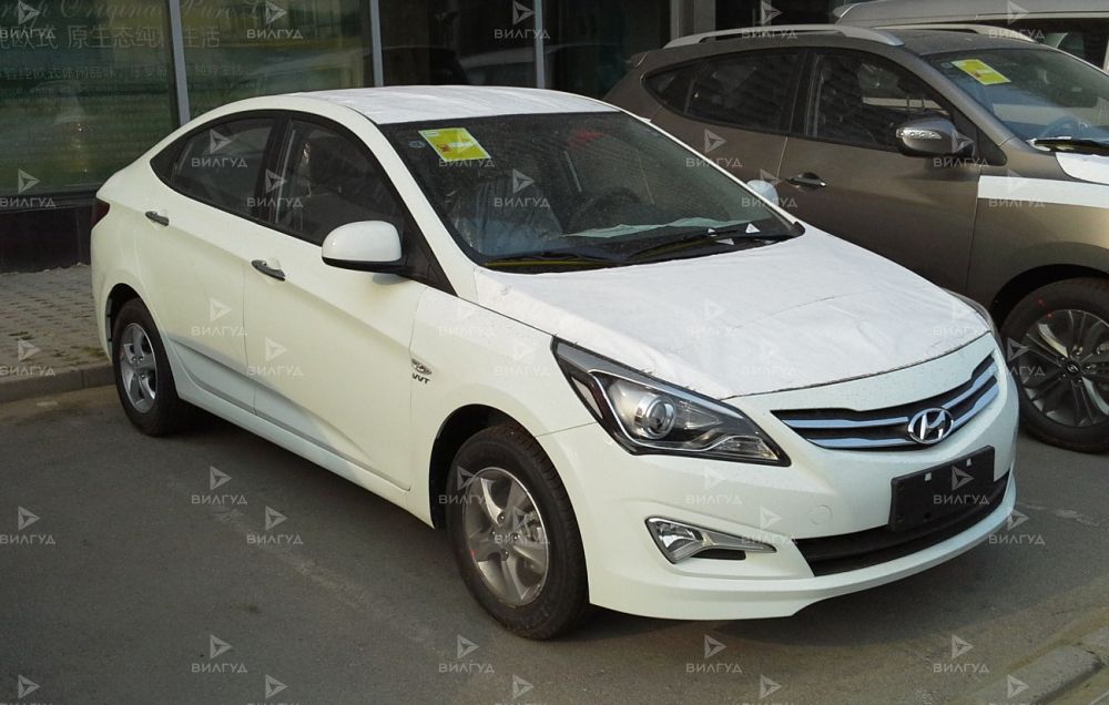 Регулировка ручного тормоза Hyundai Verna в Сургуте