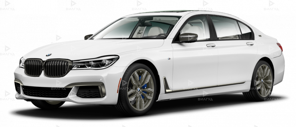 Установка защиты картера BMW 7 Series в Сургуте