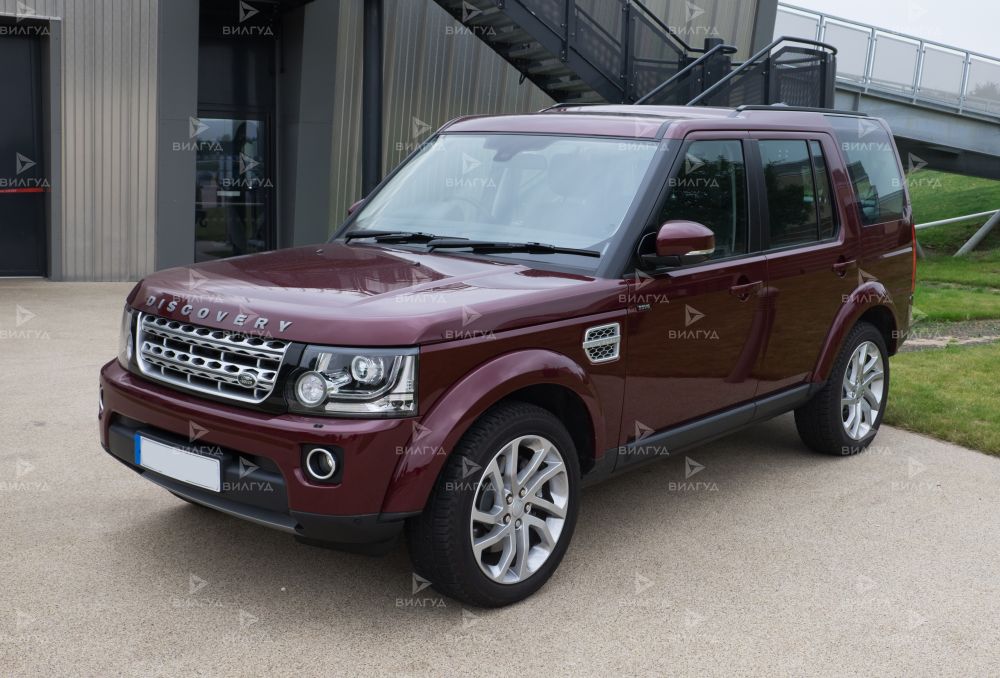 Установка защиты картера Land Rover Discovery в Сургуте