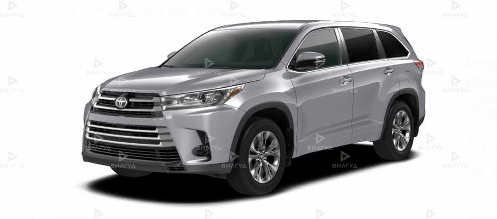 Диагностика ошибок сканером Toyota Highlander в Сургуте