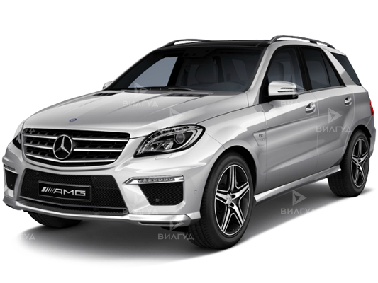 Замена амортизаторов Mercedes M-klasse-amg в Сургуте