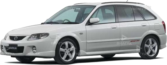 Замена передних пружин Mazda Familia в Сургуте