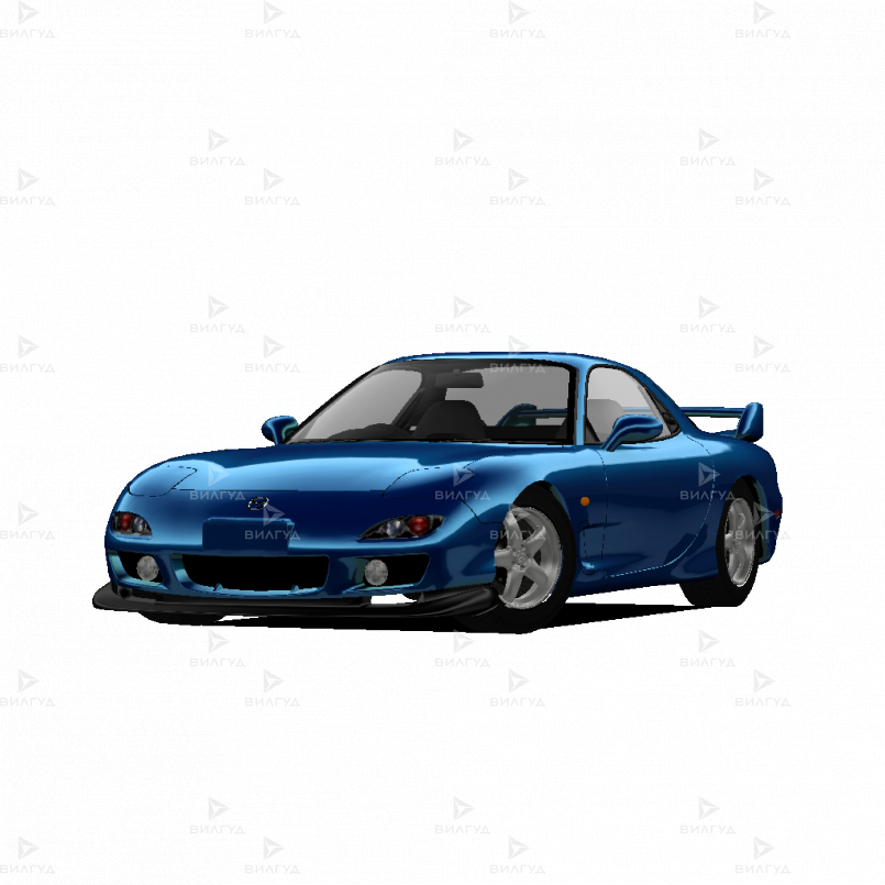 Замена задних пружин Mazda RX 7 в Сургуте