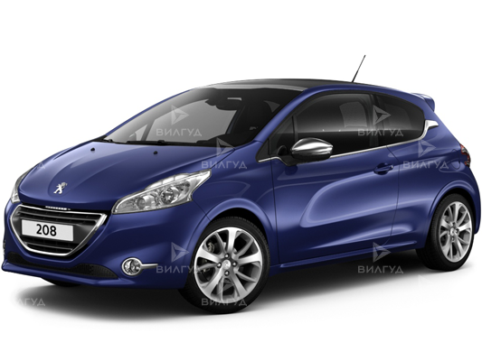 Замена задних пружин Peugeot 208 в Сургуте