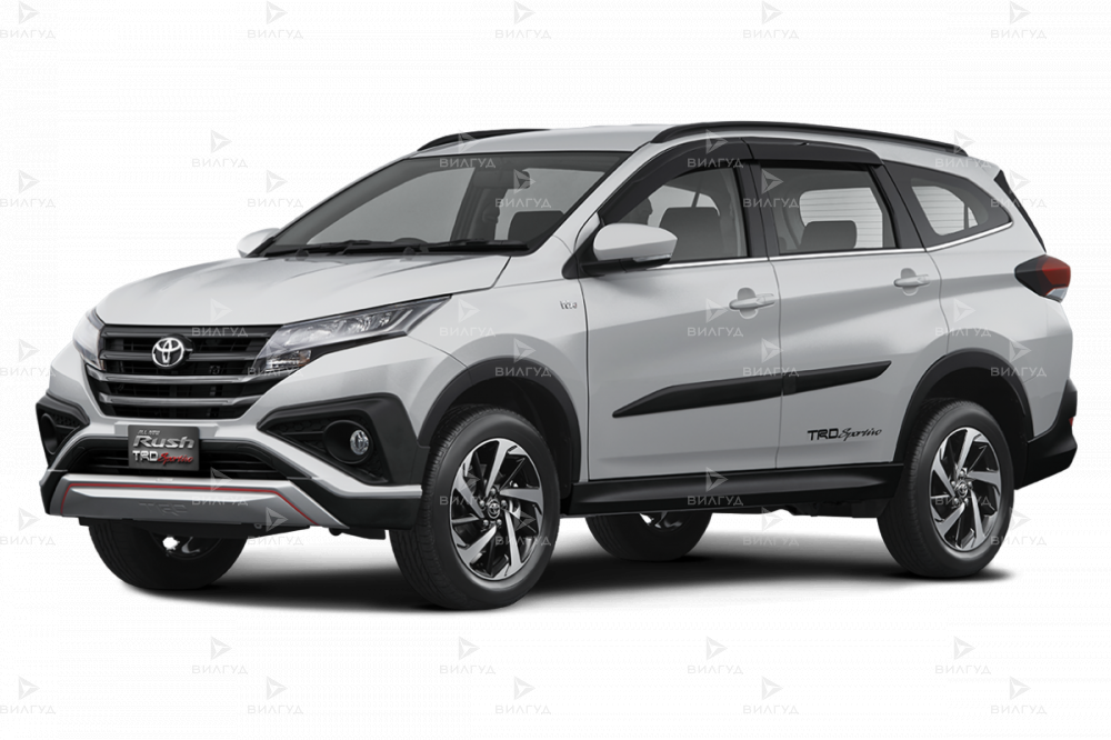 Ремонт выхлопной системы Toyota Rush в Сургуте