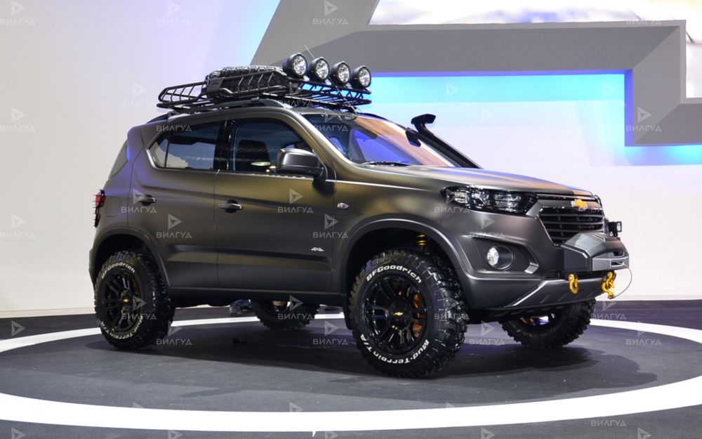 Замена приемной трубы глушителя Chevrolet Niva в Сургуте Замена приемной трубы глушителя Chevrolet Niva в Сургуте